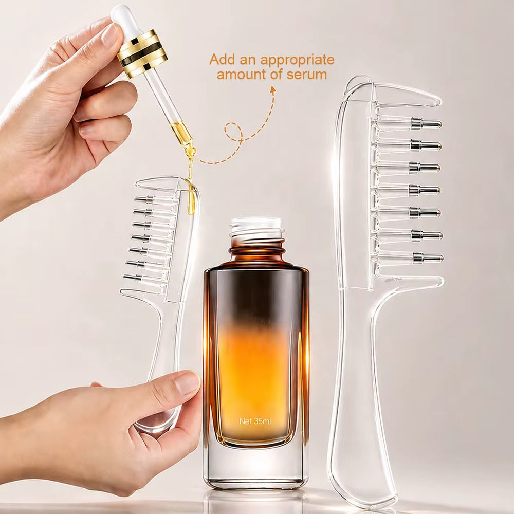 Peigne Applicateur de Sérum & Huile Capillaire
